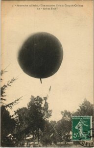 PC Aérostation Militaire CAMP DE CHALONS BALLOON AVIATION (a18739)