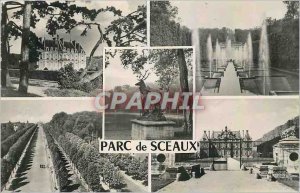Postcard Modern Sceaux Domaine Seine Various aspects of the Park