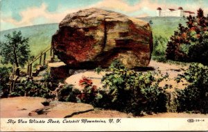 New York Catskill Mountains The Van Winkle Rock