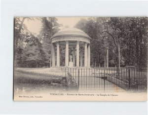 Postcard Le Temple de l Amour Hameau de Marie Antoinette Versailles France