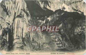 Postcard Old Caves Reclere