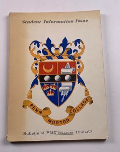 Penn Morton College Student Information Issue Bulletin 1966-67