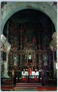Postcard - Main Altar of San Xavier Del Bac - Tucson, Arizona