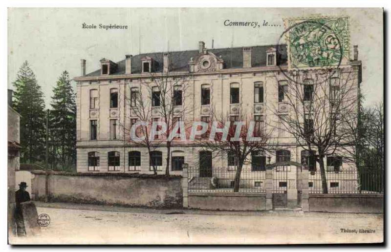 Old Postcard Commercy Ecole Superieure