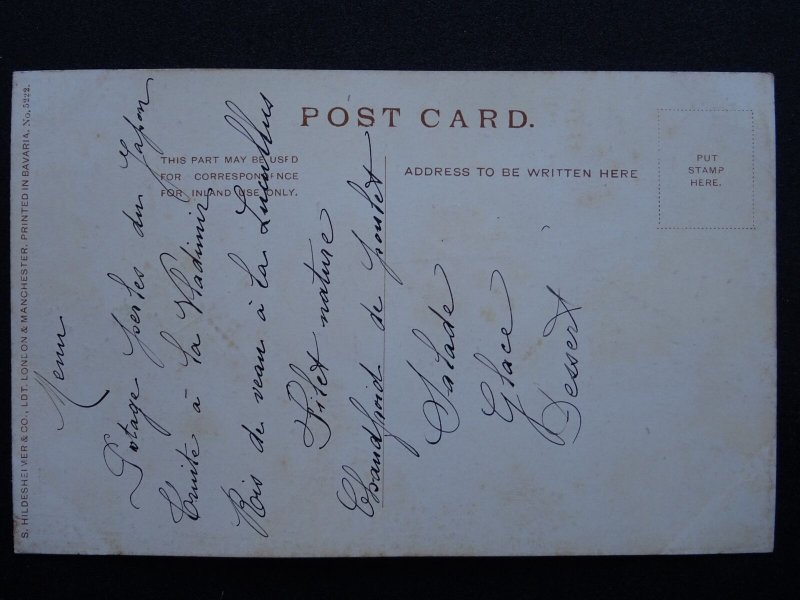 London TOWER BRIDGE Opening Ceremony c1905 Postcard by Hildesheimer & Co.