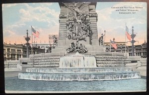 Vintage Postcard 1907-1915 Soldier & Sailors' Monument, Indianapolis, Indiana IN