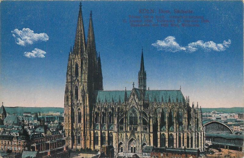 Lot 10 postcards Koln am Rhein Koeln Germany