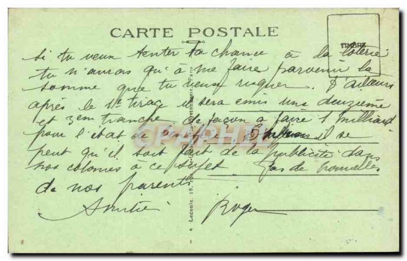 Paris Old Postcard The Louvre colonnade