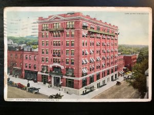 Vintage Postcard 1914 Hotel Vermont Burlington Vermont