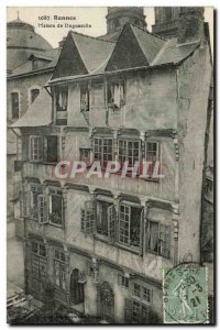 Old Postcard Rennes House Duguesclin