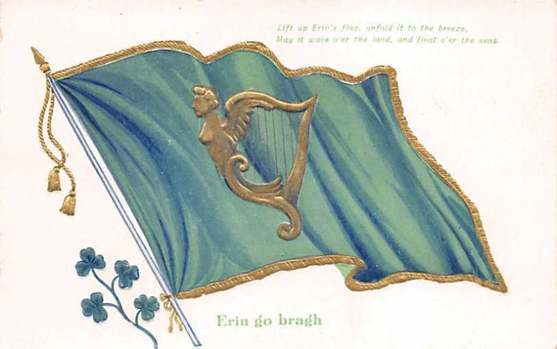 Flag Irish St. Patrick's Day Unused 