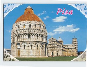 Postcard Piazza dei Miracoli, Pisa, Italy