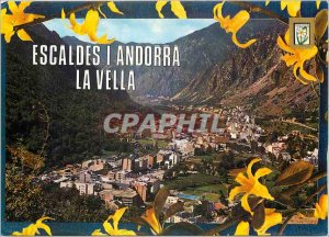 'Postcard Modern Valls d''Andorra General view'