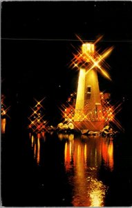 Lighthouses Christmas Lights Simcoe Ontario Canada 1977