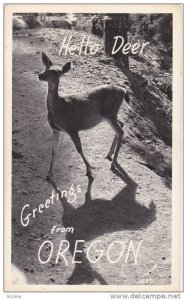 RP, Deer, Greetings From Oregon, 1920-1940s Sawyers