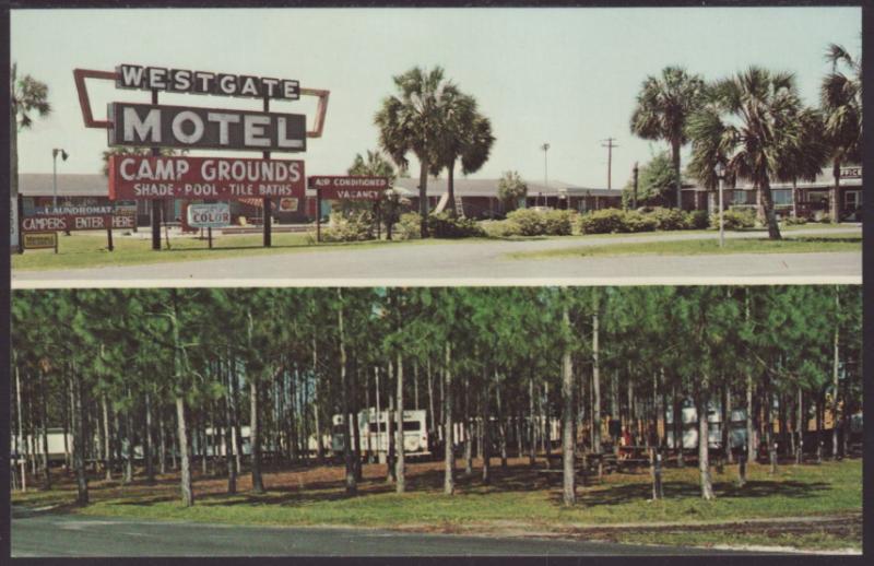 Westgate Motel,Perry,FL Postcard