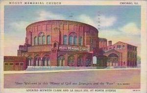 Illinios Chicago The Moody Church Curteich