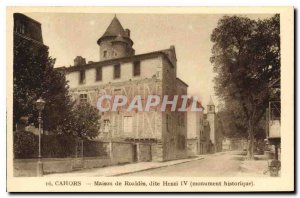 Postcard Old House Cahors ROALD?S called Henry