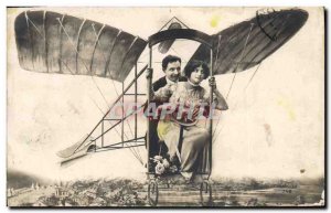 Old Postcard Photography Female Jet