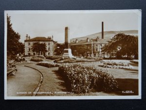 Lancashire RAWTENSTALL Garden of Remembrance c1950s RP Postcard by Valentine