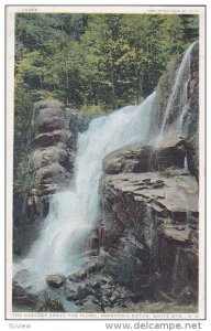The Cascade Above the Fulme, Franconia Notch, WHITE MOUNTAINS, New Hampshire,...