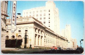 Oklahoma City Post Office Natural Gas Co. Dexter Chrome Postcard