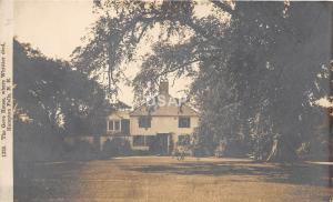 B8/ Hampton Falls New Hampshire NH Photo RPPC Postcard c1910 Gove House Whittier