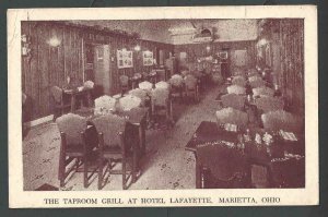 1947 PPC* Marietta Oh The Taproom At Hotel Lafayette