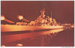 The Sound and Light Spectacle, U.S.S. North Carolina Battleship Memorial, Wil...