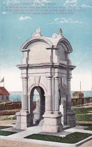 Massachusetts Plymouth Canopy Over Plymouth Rock