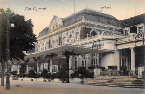 Bad Pyrmont Germany c1910 Postcard Kurhaus Luxury Spa