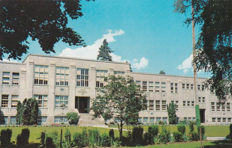VERNON, British Columbia, Canada, 50-60s; The Vernon High School