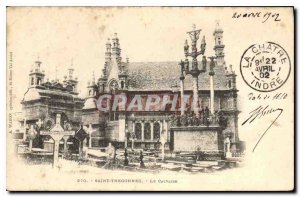 Postcard Old Saint Thegonnec Calvary