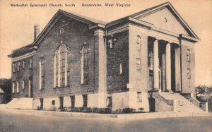 Ronceverte West Virginia Methodist Episcopal Church, South, Vintage PC U26655