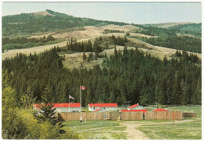 Cypress Hills Provincial Park Saskatchewan Fort Walsh NWMP RCMP 1970s Postcard