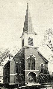 C.1900 Trinity (M. E.) Church, Montpelier, Vt. Postcard P133