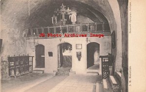 Palestine, Israel, Nazareth, Synagoga Antiqua, Interior View, Bemrose & Sons