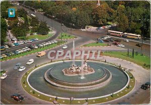 Postcard Modern Madrid Neptuno fountain
