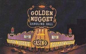 Nevada Las Vegas Golden Nugget Gambling Hall Saloon &  REstaurant