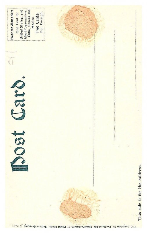 Maine Moosehead lake, Road at Middle Beach