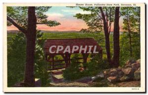 Postcard Old Shelter House Palisades State Park Savanna
