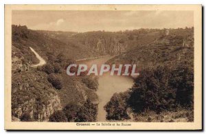 Old Postcard Crozant the Sedelle and Ruins