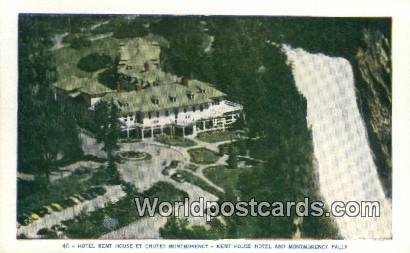 Hotel Kent House Montmorency Falls Canada Unused 