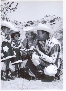 Dodie Daughter Of Cowboy Roy Rogers 10x8 Western Hand Signed Photo