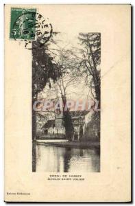 Postcard Old Mill Edge Loiret Moulin Saint Julien