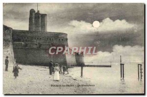 Old Postcard Fouras Les Bains Le Semaphore