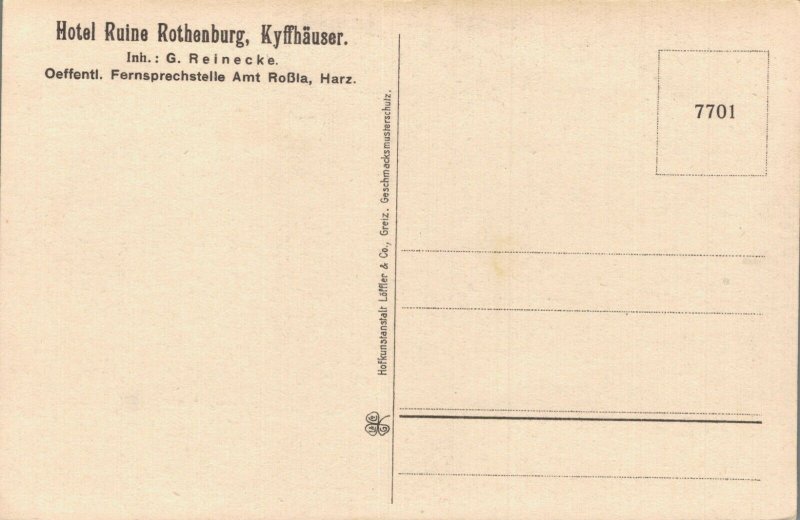 Germany Ruine Rothenburg am Kyffhäuser 03.26