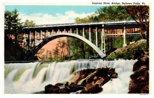 Vermont  Bellows Falls Saxtons River Bridge