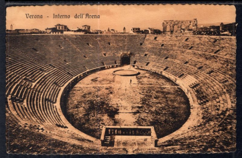 Interno dell Arena,Verona,Italy BIN