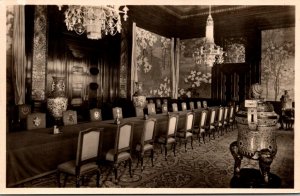 Netherlands Den Haag The Hague Palace Of Peace Room Of The Conseil Administra...